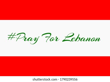 Lebanon, Lebanon is Bleeding, pray for lebanon and pray for beirut vector illustration.