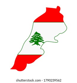 Libanon, Libanon ist Blutung, beten für lebanon und beten für beige Vektorgrafik.