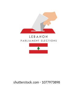 Lebanon Elections Vektor Work