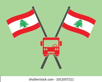 Lebanon Emblem Bus