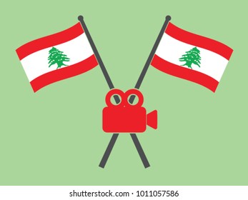 Lebanon Emblem Video Camera