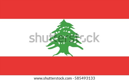 Lebanon flag page symbol for your web site design Lebanon flag logo, app, UI. Lebanon flag Vector illustration, EPS10.