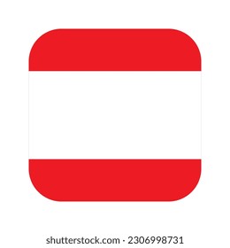 Lebanon flag simple illustration for independence day or election