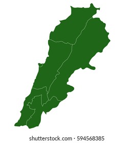 lebanon green map