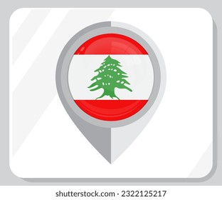 Icono de ubicación del mapa de Líbano