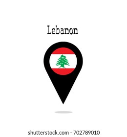 Lebanon point vector