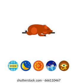 Lechon dish icon