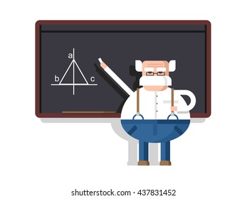 Lecture by professor