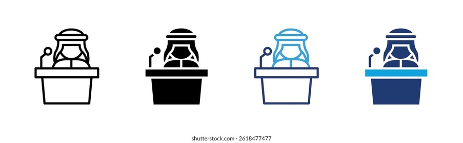 Lecture Icon Element For Design