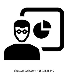 lecture icon isolated sign symbol vector illustration - high quality black style vector icons
