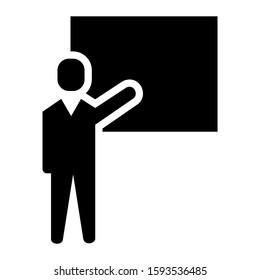 lecture icon isolated sign symbol vector illustration - high quality black style vector icons

