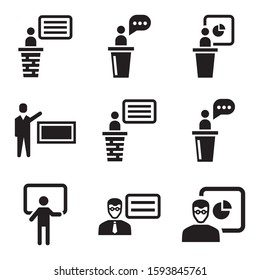 lecture icon isolated sign symbol vector illustration - Collection of high quality black style vector icons
