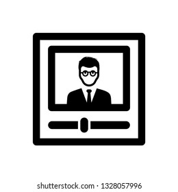 Lecture Lecturer Icon