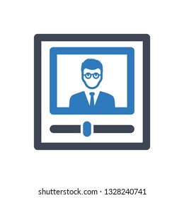 Lecture Lecturer Icon