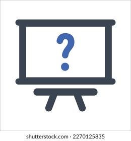 Lecture topic icon, Vector Graphics
