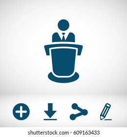 lecturer icon