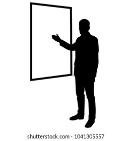 Lecturer, Teacher, Silhouette