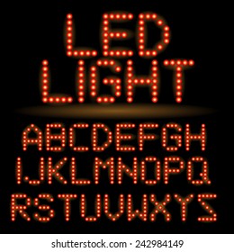  LED Alphabet set