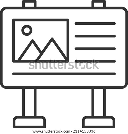 led billboard Vector Icon Design, Offset Printing Symbol, Digital Printer Services Sign, Cmyk Color print equipment Stock illustration, Vinyl Banner Concept
