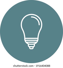 Led bulb, buldb light, led Icon vector image. Can be used for phone and tablet. Suitable for mobile apps, web apps and print media.