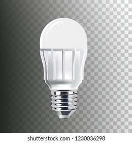 Led bulb. diode energy saving lamp. 3D.
