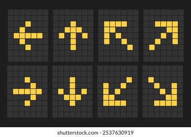  LED digital board Electronic style display information scoreboard with arrow direction, Signages,Information Panels, Sports, Games, Data Boards, 