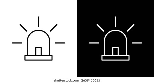 Icono del led para el concepto y el Diseño gráfico. Colección de iconos de vector de estilo negro de alta calidad
