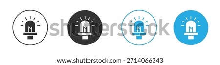 LED icon. Graphic icon design template