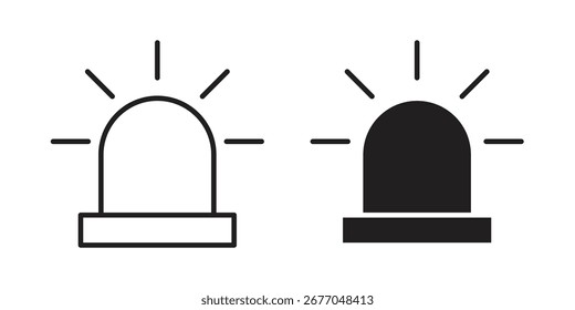 Conjunto de iconos led, arte de línea y diseño de glifos. Eps10