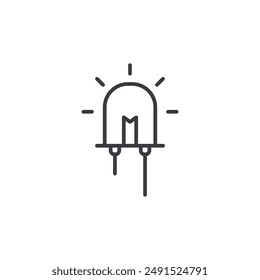 LED icon symbol design collection