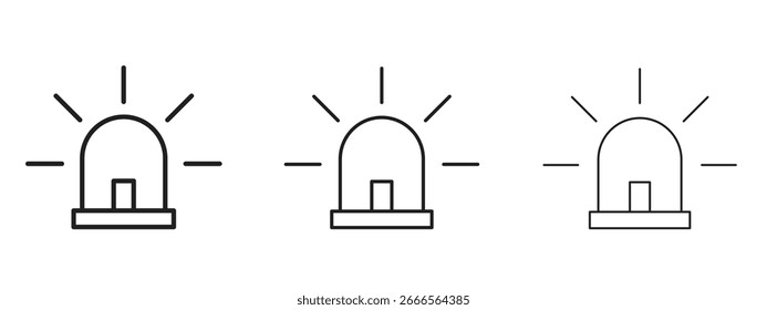 Ícone de LED para Elementos de Sites ou Aplicativos, Logotipo. Gráficos de vetor de pixel