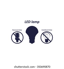 LED lamp Icon
