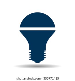 LED lamp icon