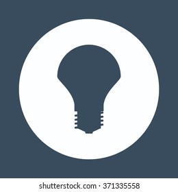 LED lamp. icon