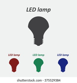 LED lamp Icon