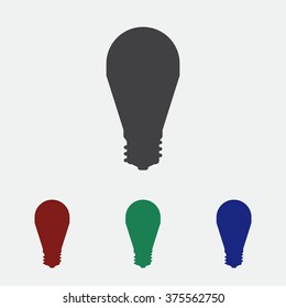 LED lamp Icon