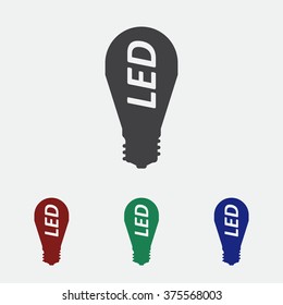 LED lamp Icon