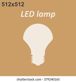 LED lamp Icon