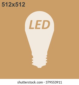 LED lamp Icon