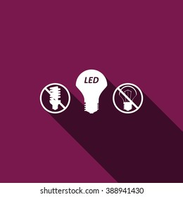 LED lamp Icon