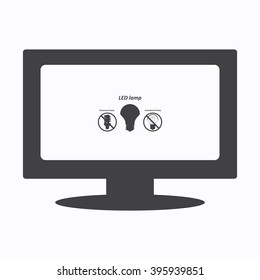 LED lamp Icon