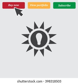 LED lamp Icon