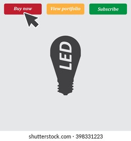 LED lamp Icon