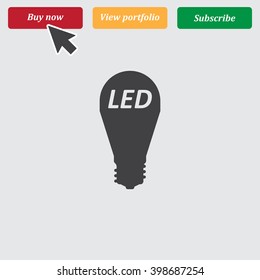 LED lamp Icon