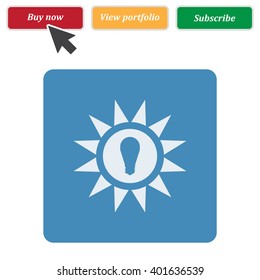 LED lamp Icon