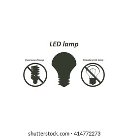 LED lamp Icon