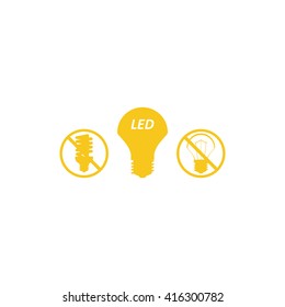 LED lamp Icon