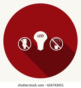 LED lamp Icon