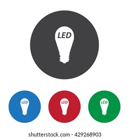 LED lamp Icon