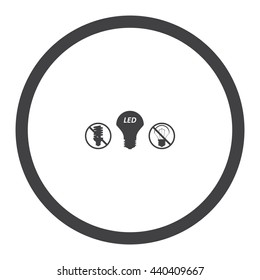 LED lamp Icon